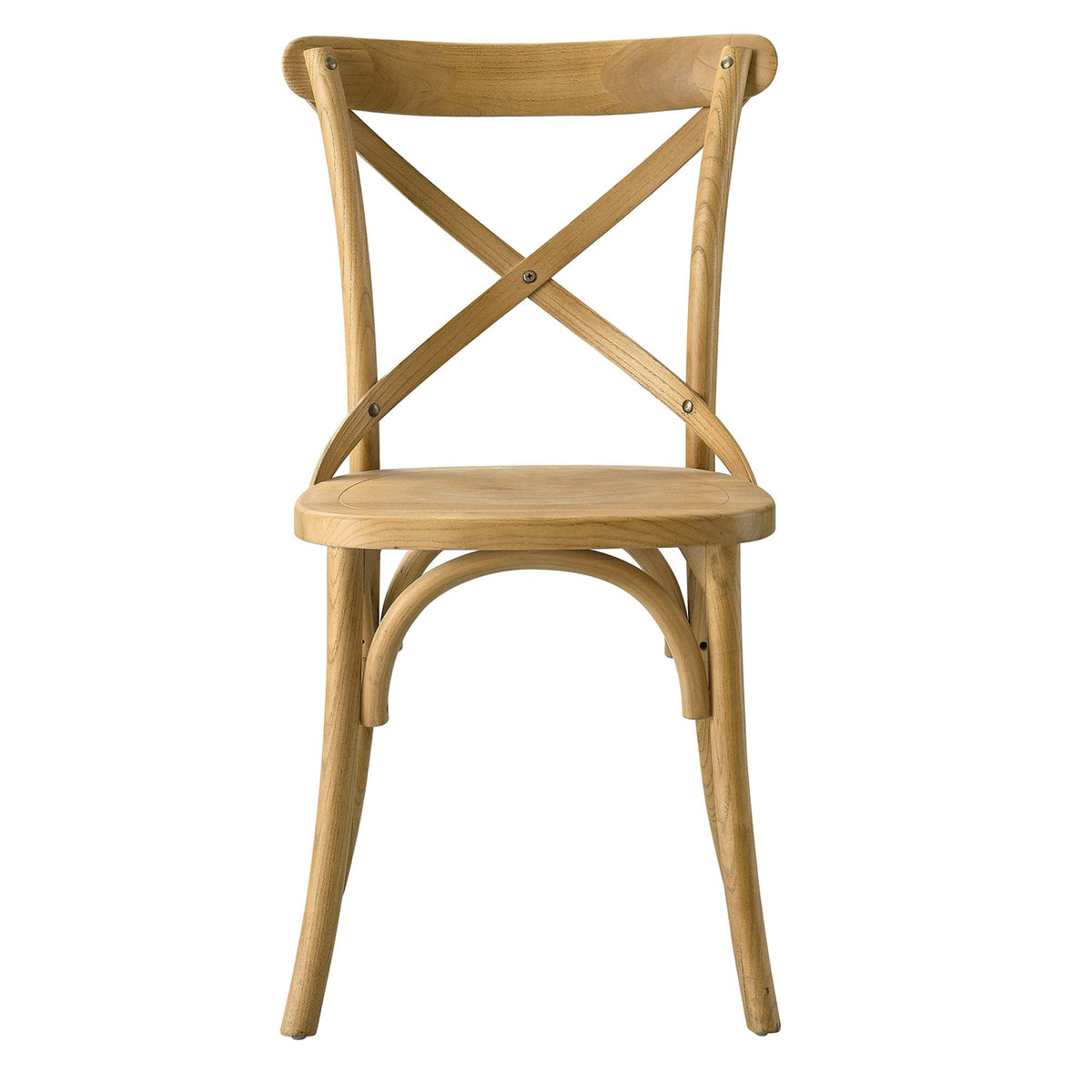 Gear Dining Side Chair by Modway - Black / Gray / Midnight Blue / Natural / Walnut / White