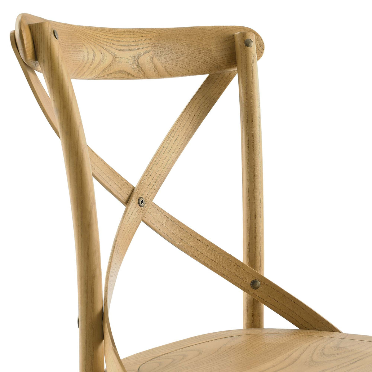 Gear Dining Side Chair by Modway - Black / Gray / Midnight Blue / Natural / Walnut / White