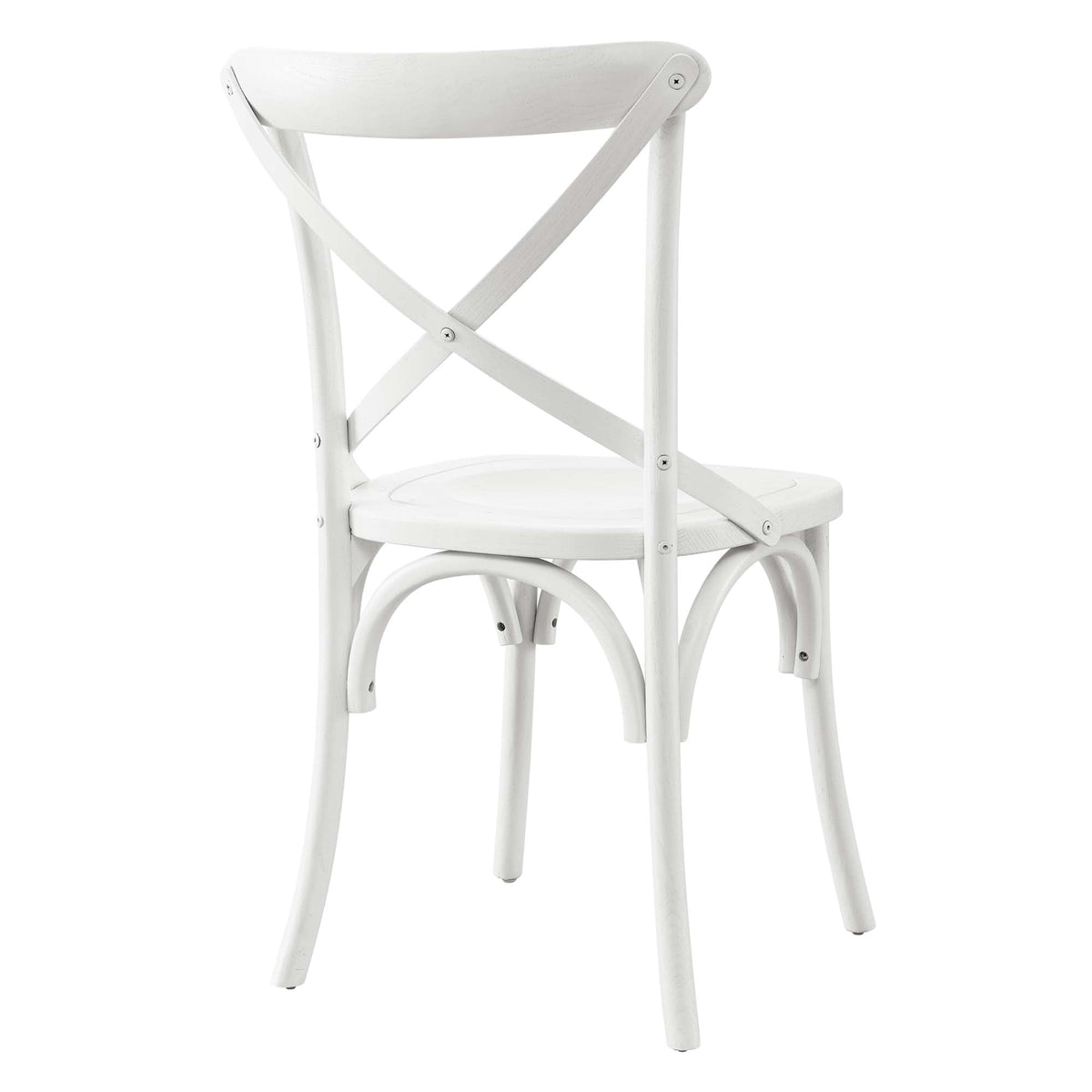Gear Dining Side Chair by Modway - Black / Gray / Midnight Blue / Natural / Walnut / White