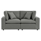 Commix Overstuffed Outdoor Patio Loveseat by Modway
