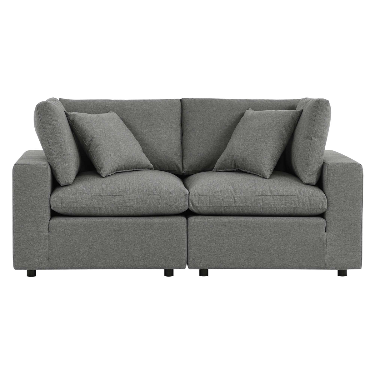 Commix Overstuffed Outdoor Patio Loveseat by Modway