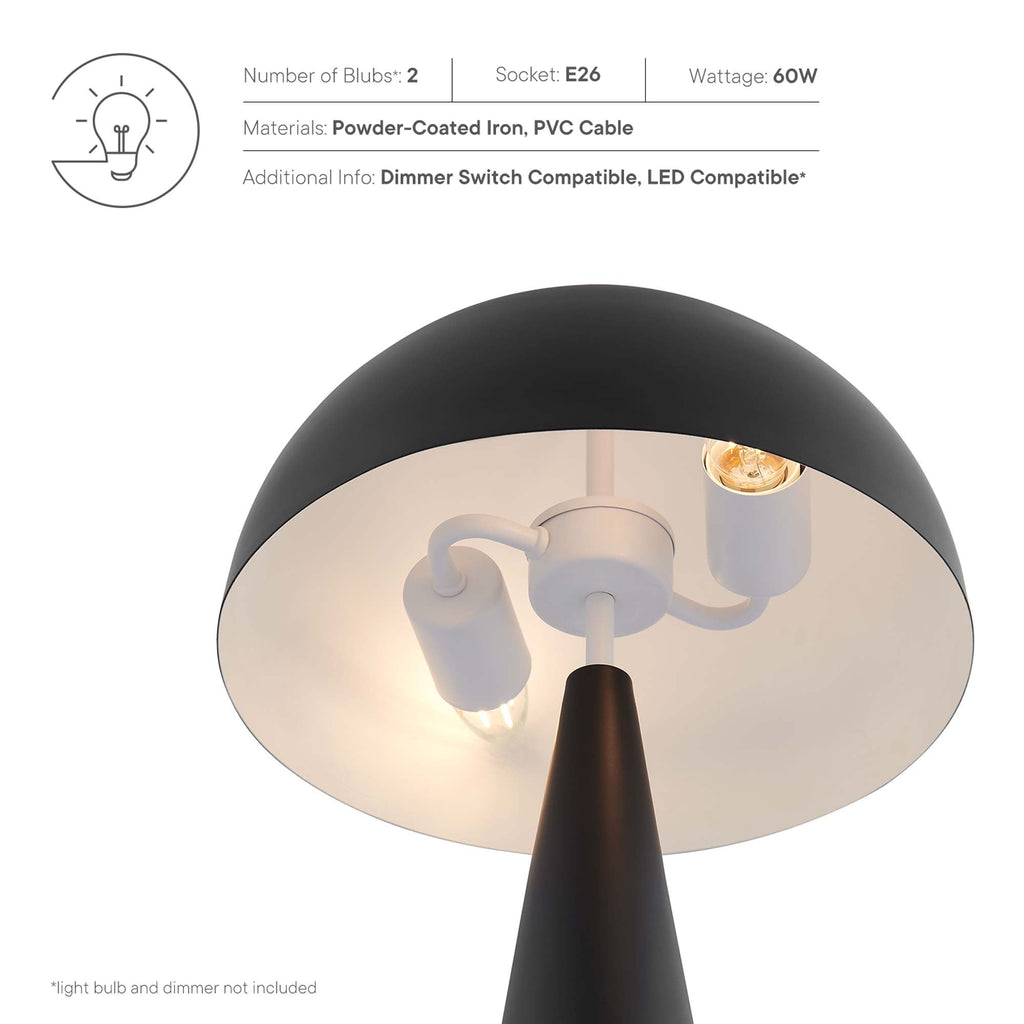 Selena Metal Table Lamp by Modway