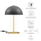 Ideal Metal Table Lamp by Modway