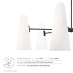 Beacon 6-Light Chandelier by Modway
