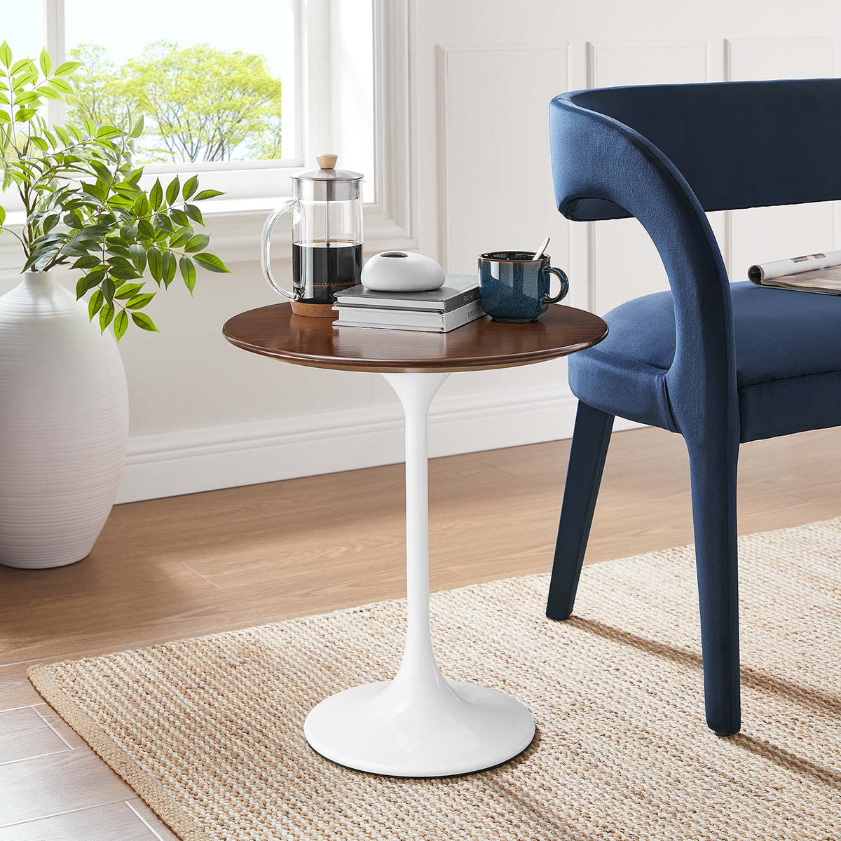 Lippa 20" Round Wood Side Table by Modway - EEI-5679