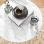 Lippa Round Faux Marble Side Table by Modway