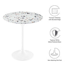 Lippa Round Terrazzo Side Table by Modway