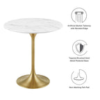 Lippa Round Faux Marble Side Table by Modway