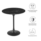 Lippa Round Faux Marble Side Table by Modway