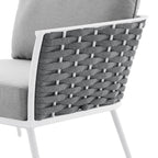 Stance Outdoor Patio Aluminum Large Sectional Sofa by Modway