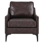 Corland Leather Armchair by Modway