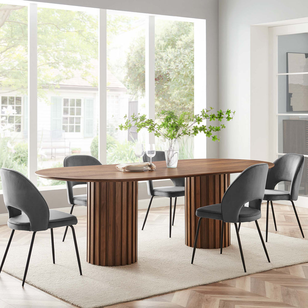 Senja 95" Oval Dining Table by Modway