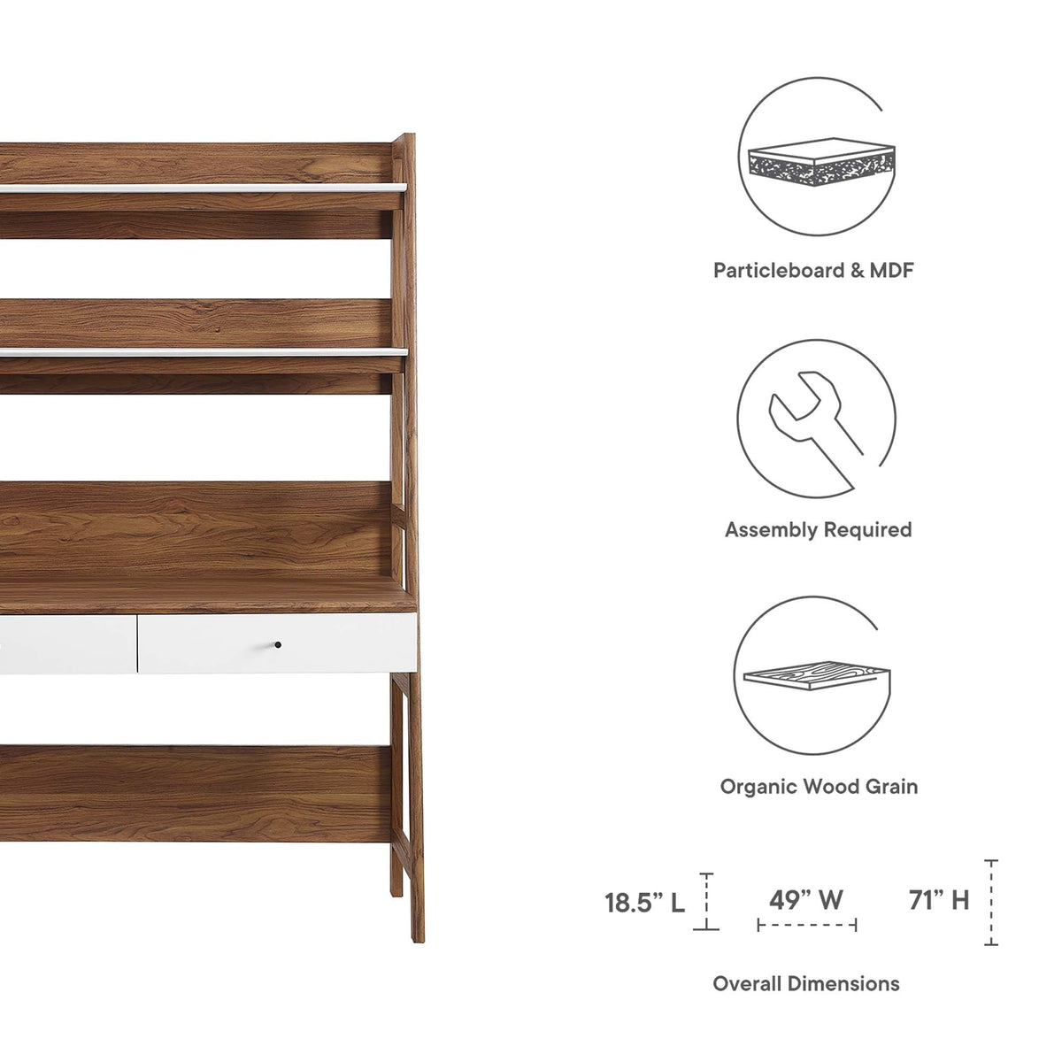 Bixby Office Desk by Modway