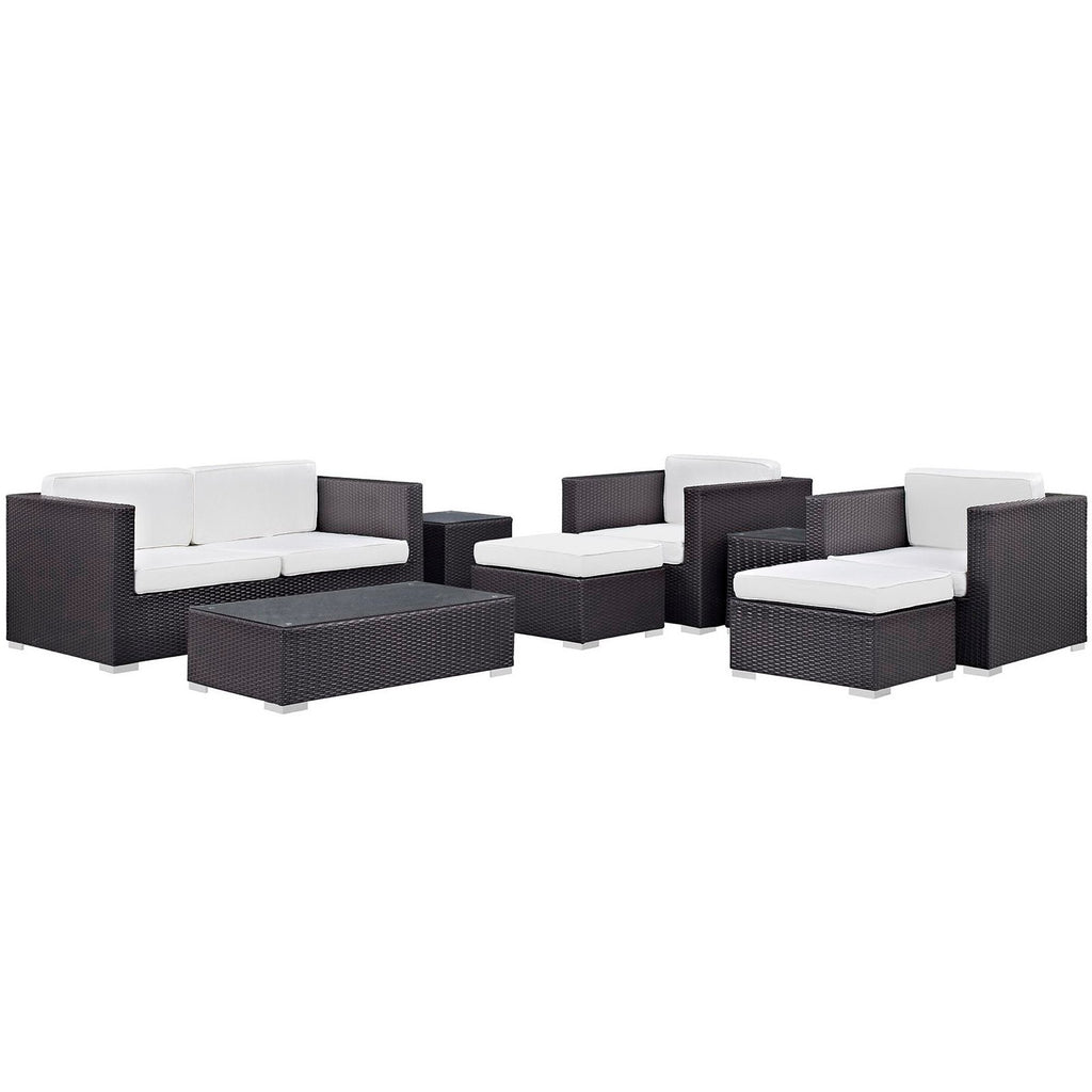 Venice 8 Piece Outdoor Patio Sofa Set by Modway