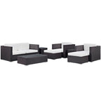 Venice 8 Piece Outdoor Patio Sofa Set by Modway