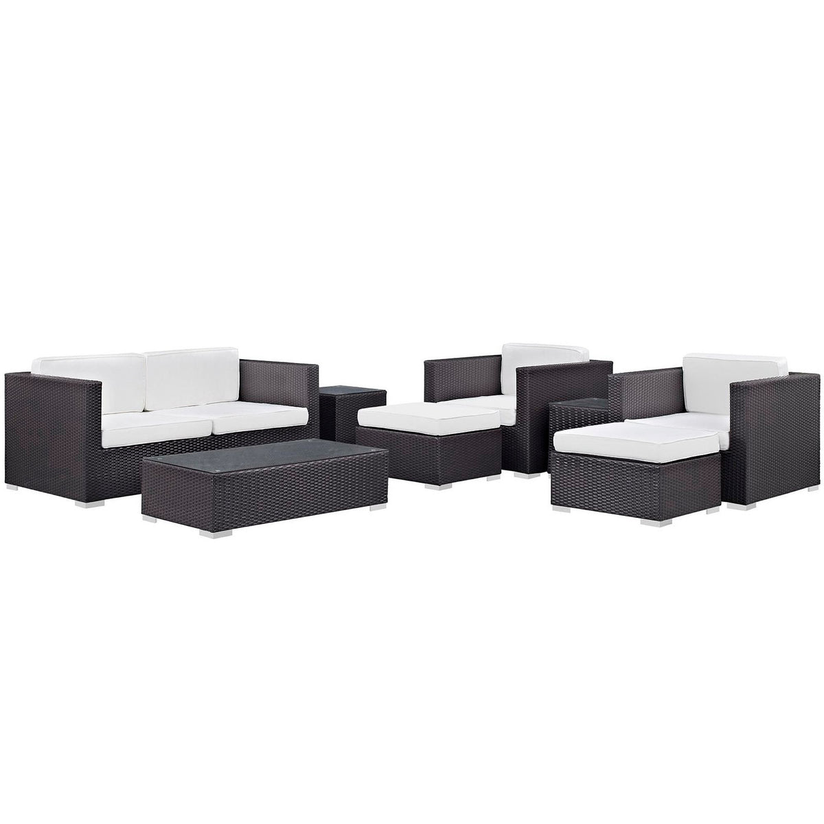 Venice 8 Piece Outdoor Patio Sofa Set by Modway