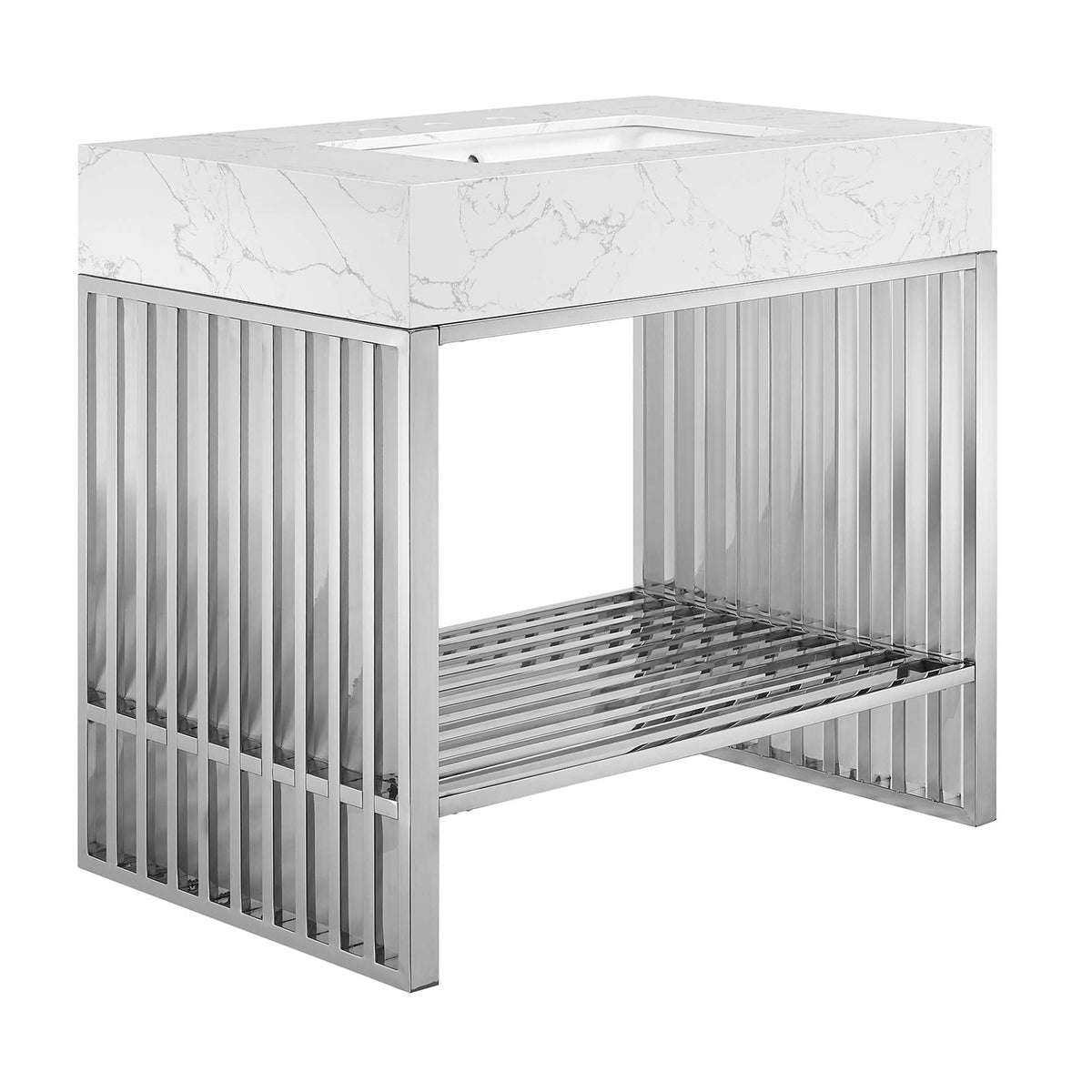 Gridiron Bathroom Vanity by Modway