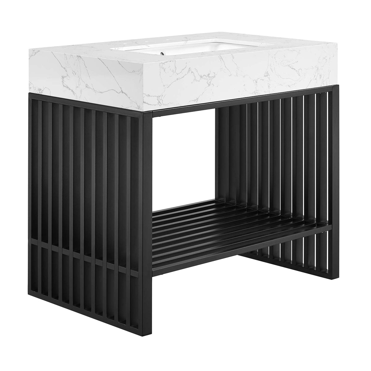 Gridiron Bathroom Vanity by Modway