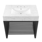 Gridiron Bathroom Vanity by Modway