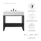 Gridiron Bathroom Vanity by Modway