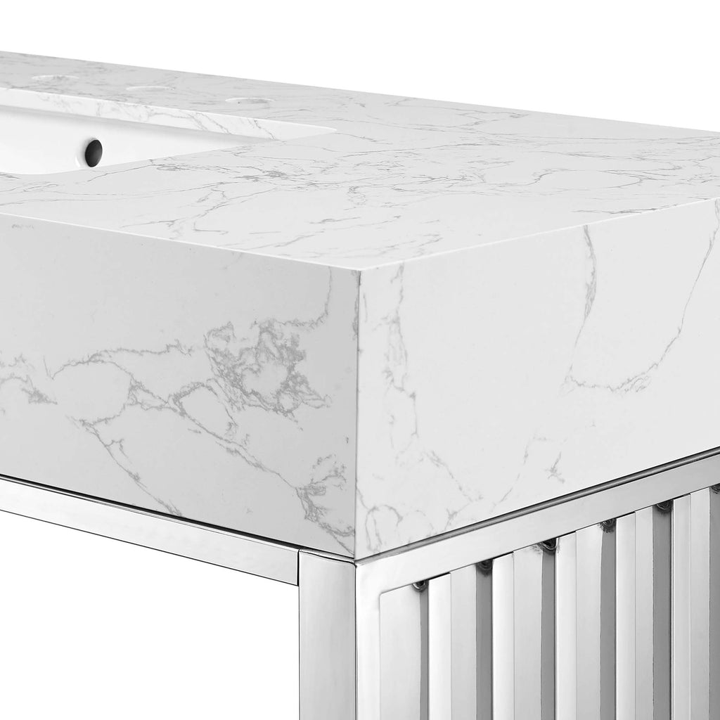 Gridiron Bathroom Vanity by Modway