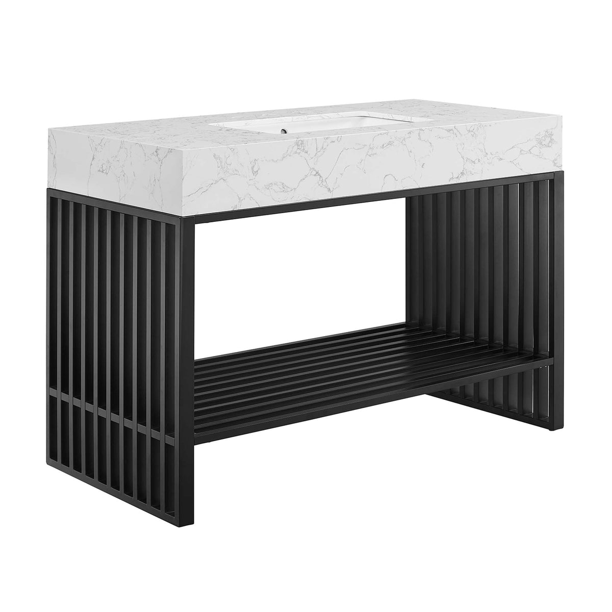 Gridiron Bathroom Vanity by Modway