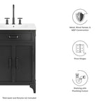 Steamforge Bathroom Vanity Cabinet (Sink Basin Not Included) by Modway