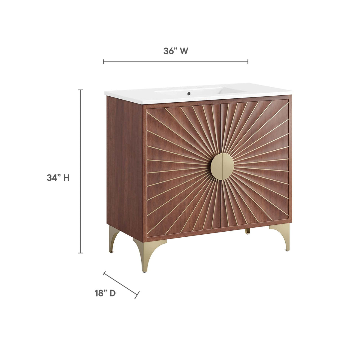 Daylight 36" Bathroom Vanity by Modway - EEI-6298