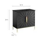 Awaken 36" Bathroom Vanity by Modway - EEI-6299
