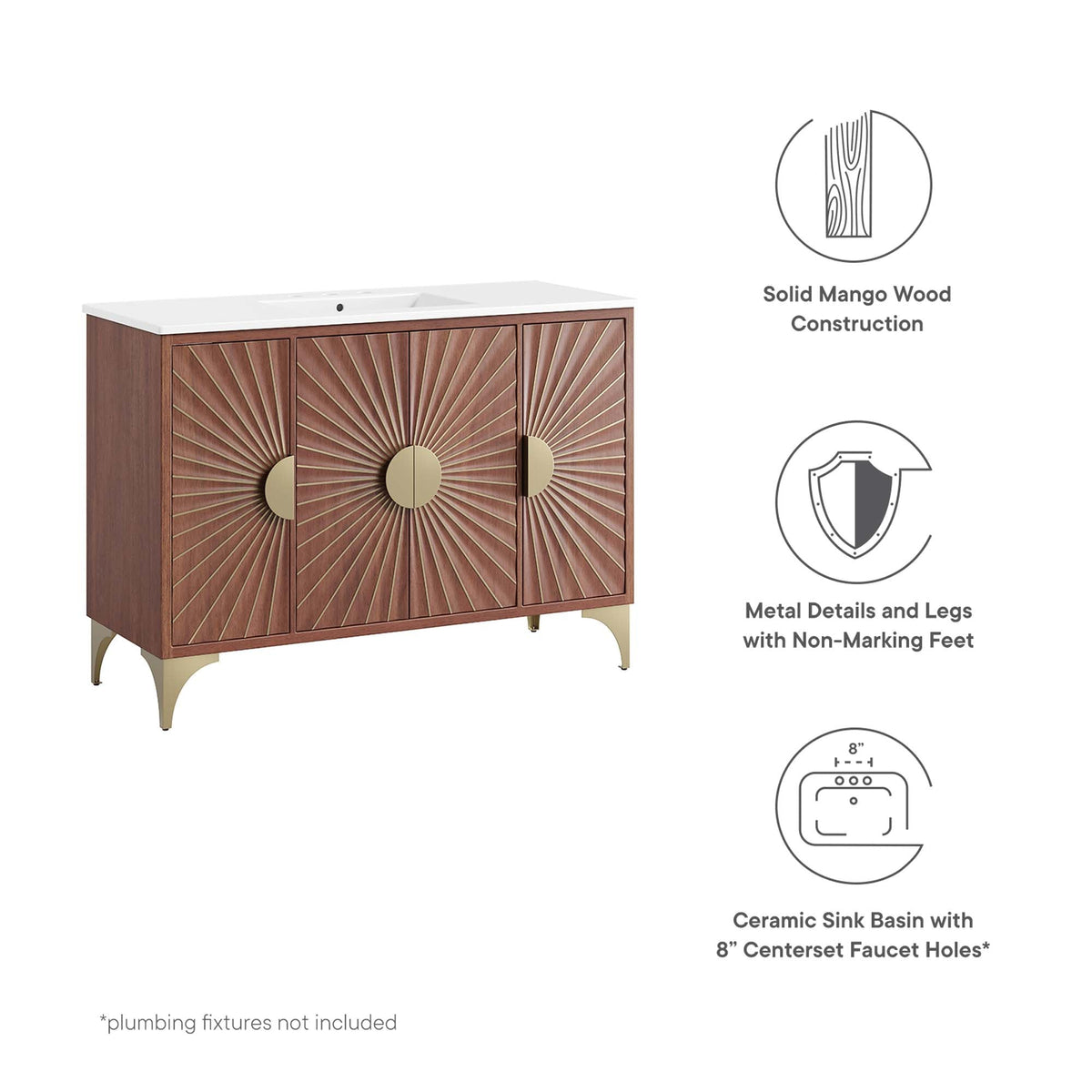 Daylight 48" Bathroom Vanity by Modway - EEI-6302