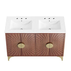 Daylight Double Sink Bathroom Vanity by Modway