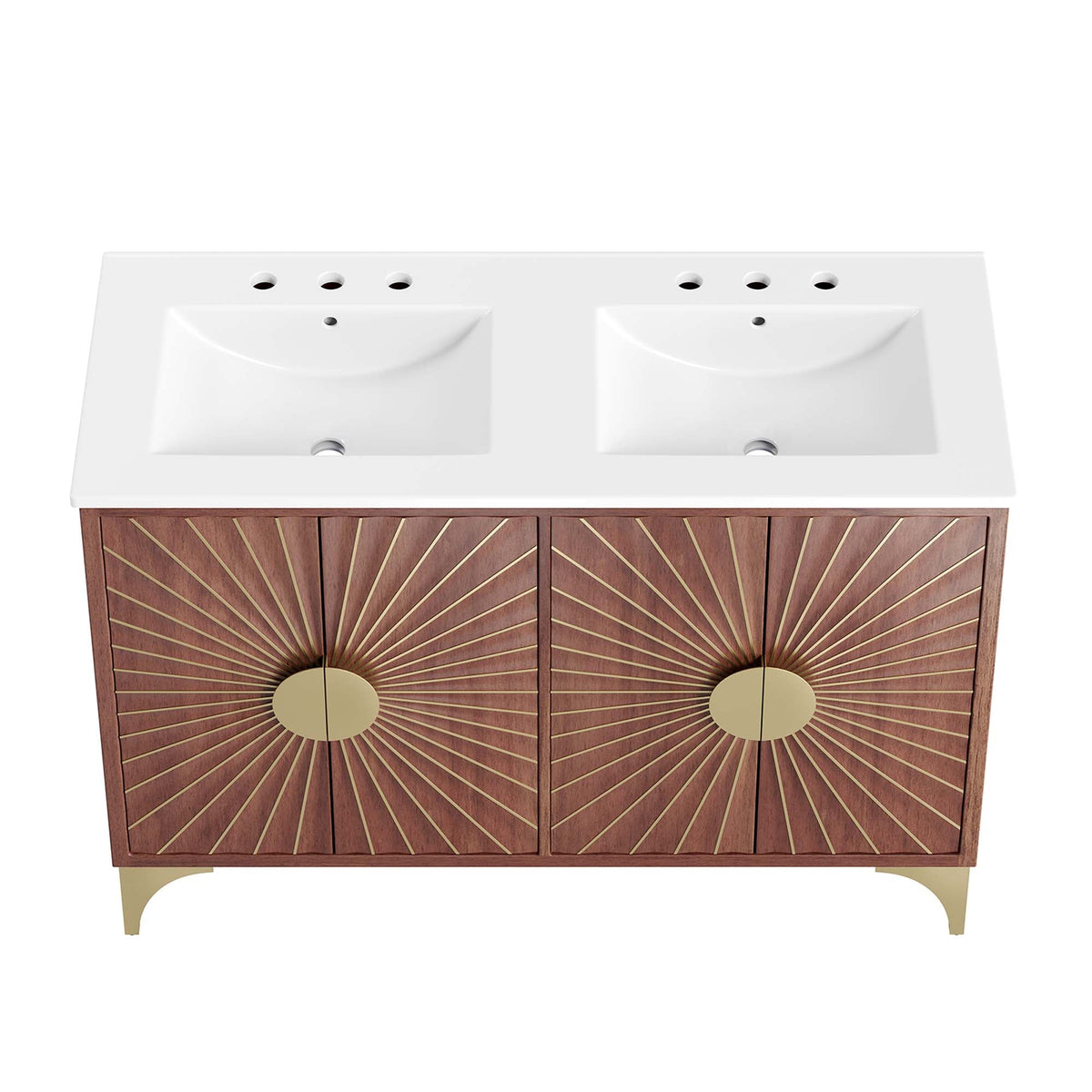 Daylight Double Sink Bathroom Vanity by Modway