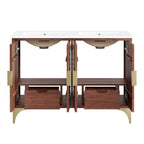 Daylight Double Sink Bathroom Vanity by Modway
