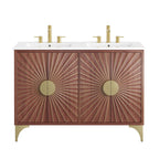 Daylight Double Sink Bathroom Vanity by Modway