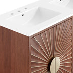 Daylight Double Sink Bathroom Vanity by Modway