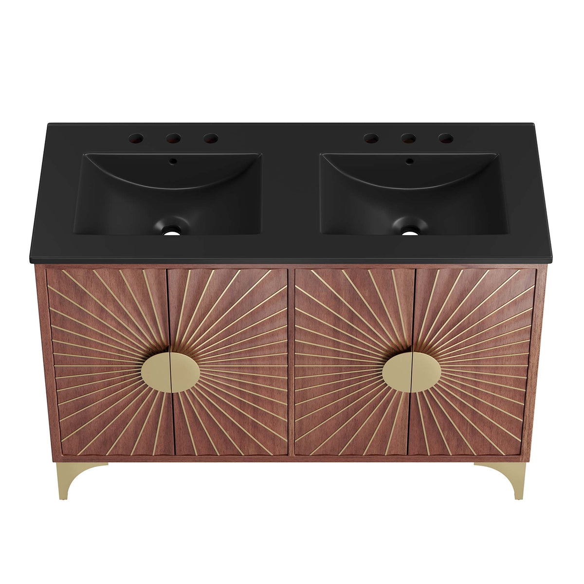 Daylight Double Sink Bathroom Vanity by Modway
