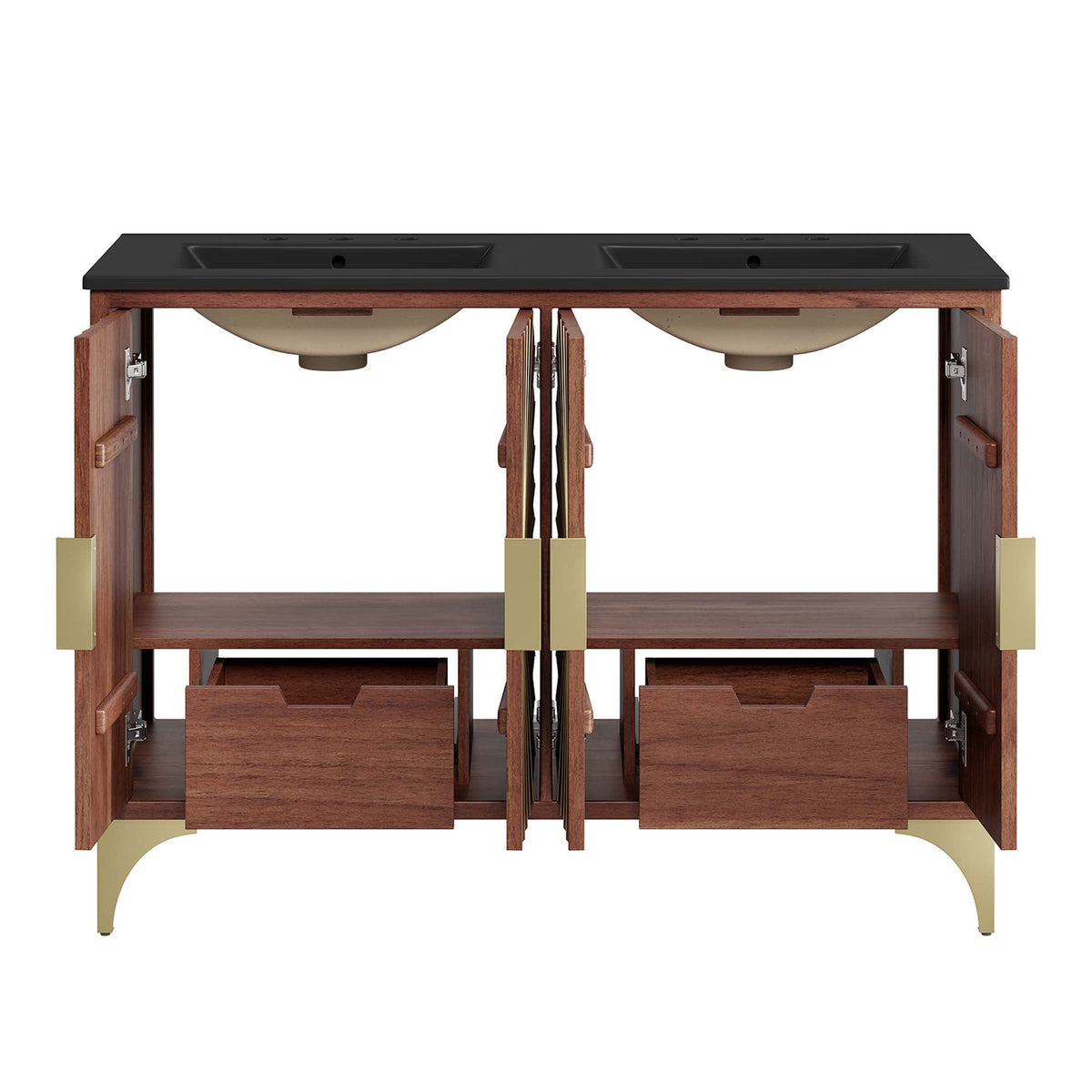 Daylight Double Sink Bathroom Vanity by Modway