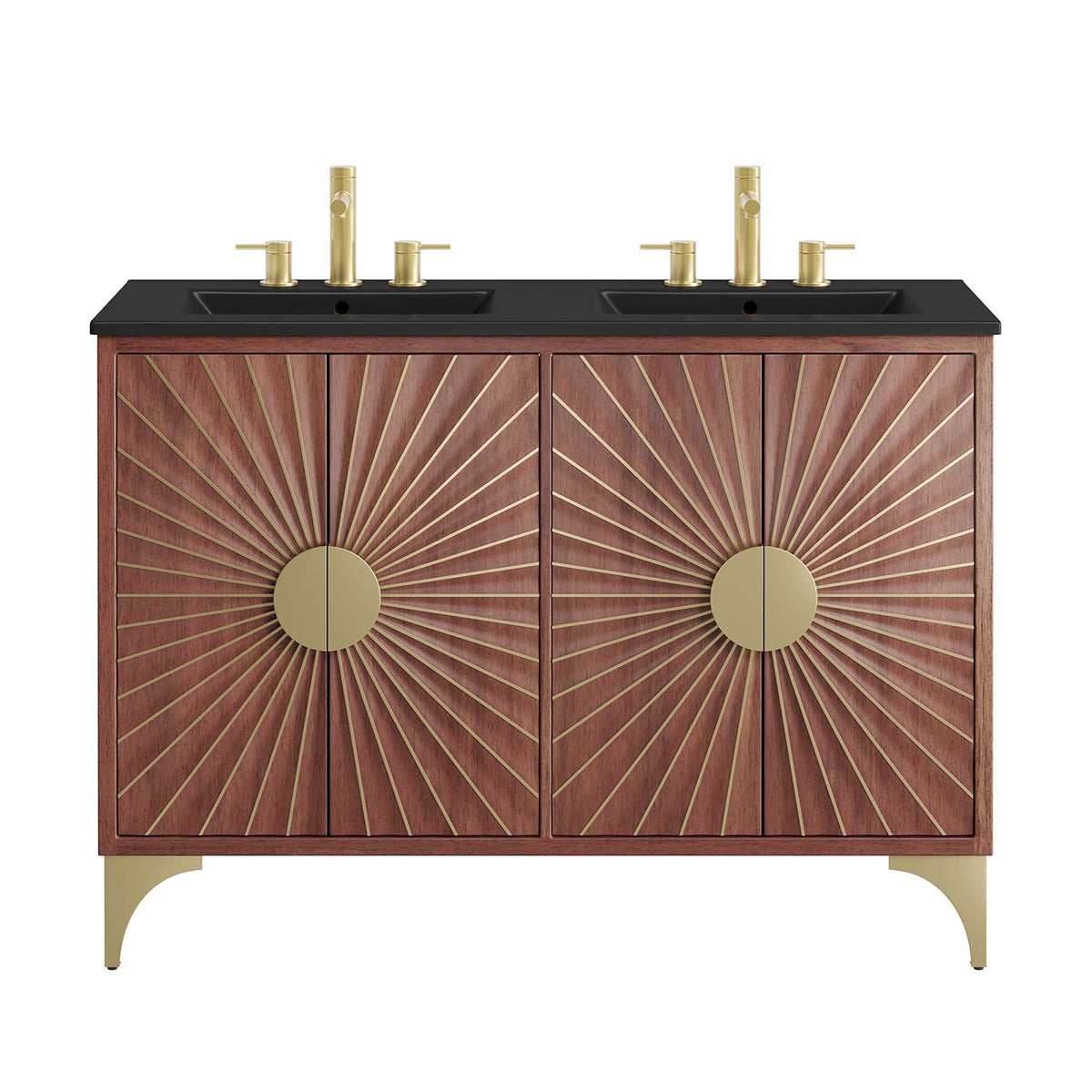 Daylight Double Sink Bathroom Vanity by Modway