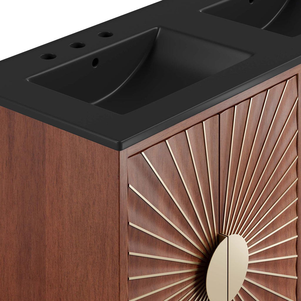 Daylight Double Sink Bathroom Vanity by Modway