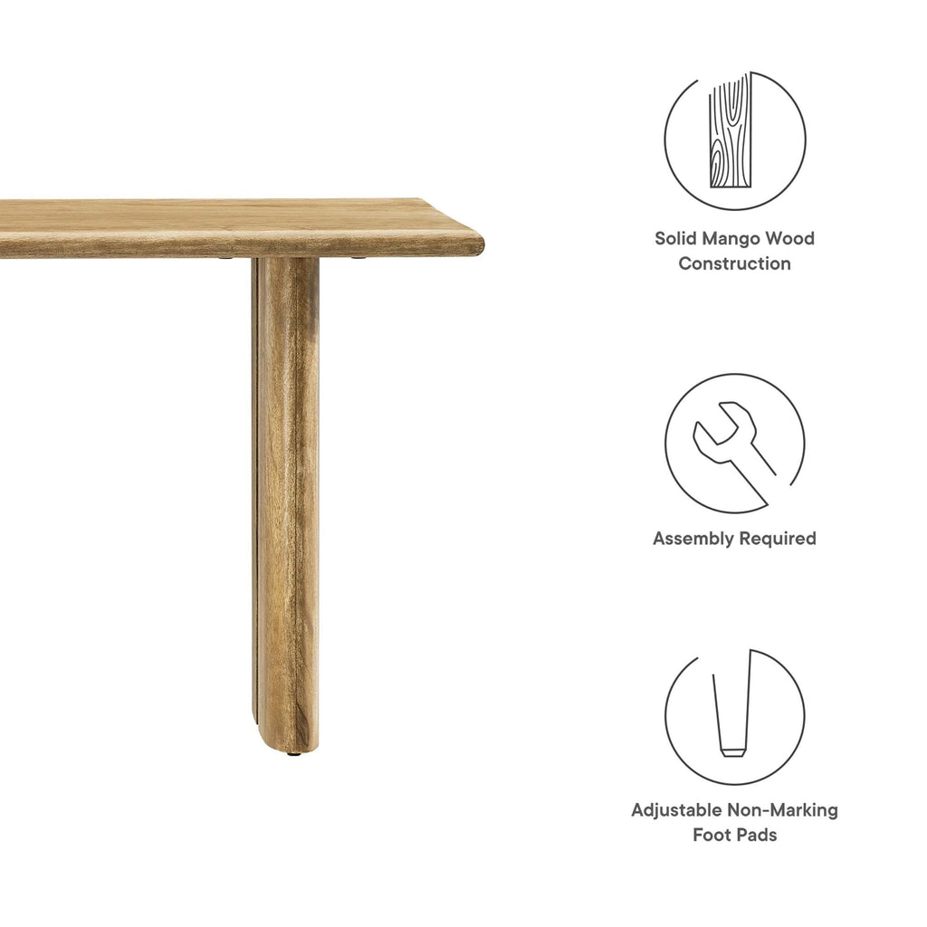 Amistad Wood Bench by Modway