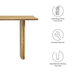 Amistad Wood Bench by Modway