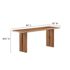 Amistad Wood Bench by Modway