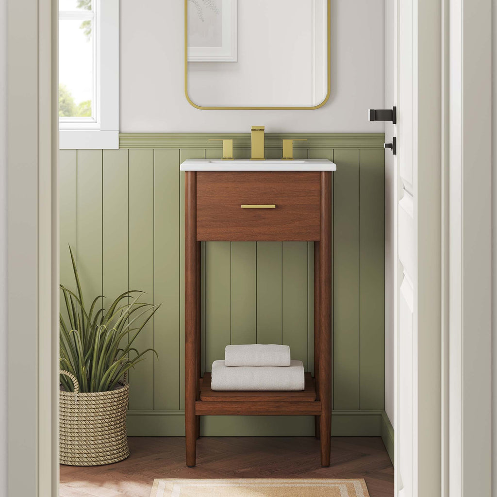 Zaire Bathroom Vanity Cabinet (Sink Basin Not Included) by Modway
