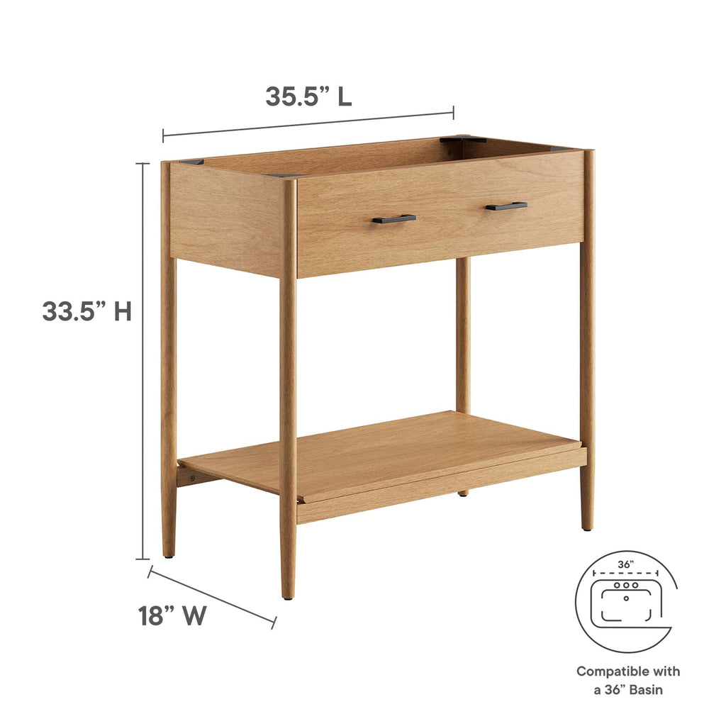 Zaire Bathroom Vanity Cabinet (Sink Basin Not Included) by Modway