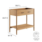 Zaire Bathroom Vanity Cabinet (Sink Basin Not Included) by Modway