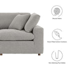 Commix Down Filled Overstuffed Boucle Fabric Loveseat by Modway