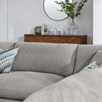Commix 5-Piece Down Filled Overstuffed Boucle Fabric Sectional Sofa by Modway