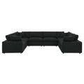 Commix 8-Piece Down Filled Overstuffed Boucle Fabric Sectional Sofa by Modway