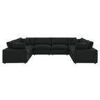 Commix 8-Piece Down Filled Overstuffed Boucle Fabric Sectional Sofa by Modway