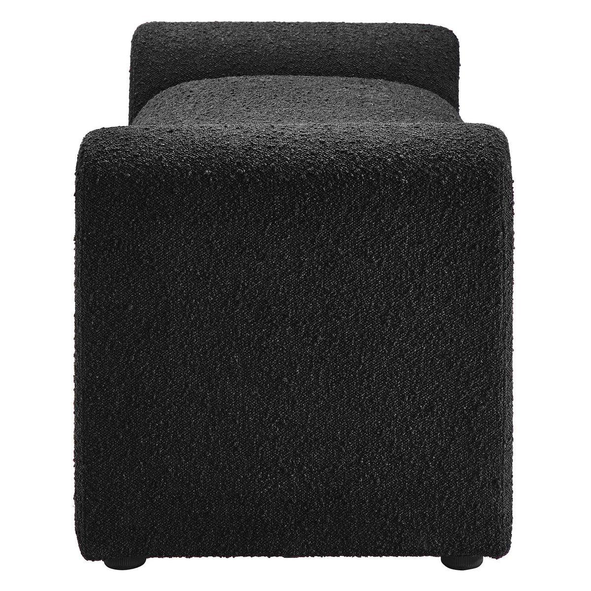 Waverly Boucle Fabric Bench by Modway